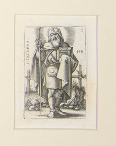 Eine Serie der zwölf Apostel mit Frontispiz von Hans Sebald Beham