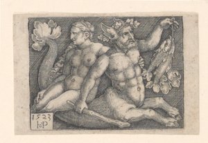 Ein Triton und eine Nymphe