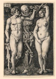Adam und Eva von Hans Sebald Beham