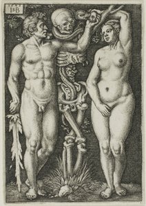 Adam und Eva von Hans Sebald Beham