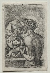 Christus und die Jungfrau von Hans Sebald Beham