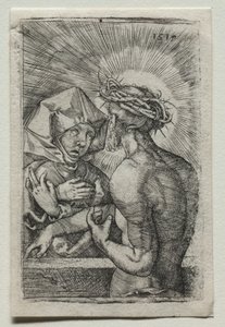 Christus und die Jungfrau, 1519 von Hans Sebald Beham