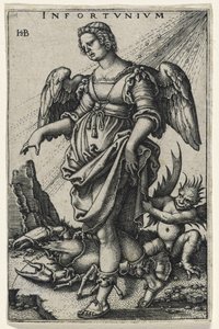 Unglück (Das Unglück) von Hans Sebald Beham