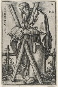 Heiliger Andreas, 1541-46 von Hans Sebald Beham