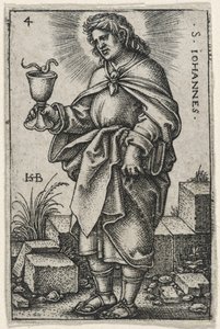St. Johannes, 1541-46 von Hans Sebald Beham