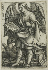 St. Johannes, aus Die vier Evangelisten von Hans Sebald Beham