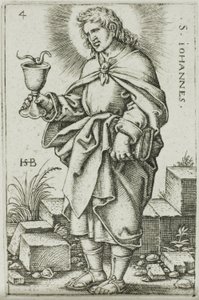 Heiliger Johannes, Tafel 4 aus Die zwölf Apostel