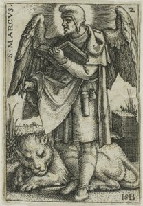 Der heilige Markus, aus Die vier Evangelisten von Hans Sebald Beham