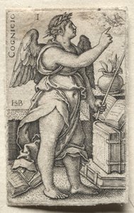 Die Erkenntnis Gottes und die sieben Kardinaltugenden: Erkenntnis Gottes - Cognicio von Hans Sebald Beham