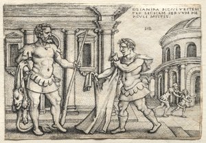 Herkules erhält das mit Nessus