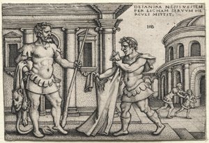 Herkules erhält das mit Nessus