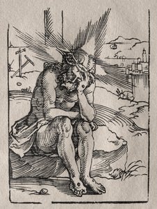 Der Schmerzensmann von Hans Sebald Beham
