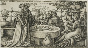 Der verlorene Sohn verschwendet sein Vermögen, Platte zwei aus Die Geschichte des verlorenen Sohnes