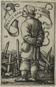 Der Wetterbauer "Das Schadet Nit" von Hans Sebald Beham