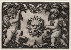 Vignette au Mascaron von Hans Sebald Beham