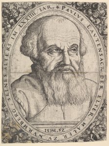 Porträt von Paulus Lautensack dem Älteren, 1552