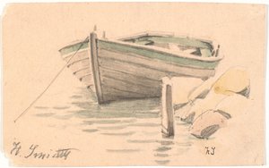 Ein Ruderboot von Hans Smidth