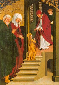 Der Tempelgang Mariae - Inzigkofener Altar
