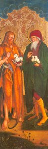Johannes der Täufer und Joachim - Inzigkofen Altar