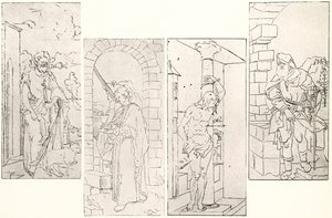 Johannes der Täufer und Johannes der Evangelist sowie St. Sebastian und St. Rochus von Hans Suess Kulmbach