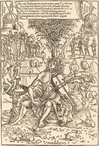Apollo auf dem Parnass von Hans Süss von Kulmbach