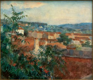 Landschaft bei St. Tropez von Hans Sutter