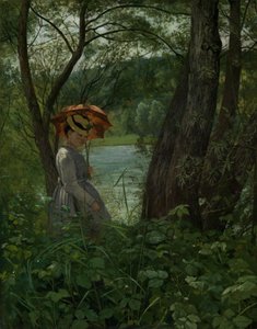 Im Sonnenschein von Hans Thoma