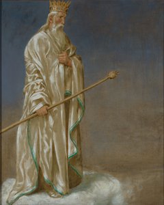 Januar (Eiskönig) von Hans Thoma