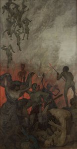 Ostertriptychon: Die Hölle von Hans Thoma