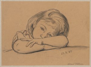 Porträt Elli von Hans Thoma