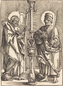 Sankt Jakobus der Jüngere und Sankt Simon von Hans Vischer