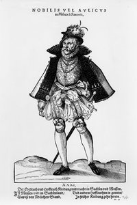 Ein Edelmann aus Misnia und Sachsen, Illustration aus 