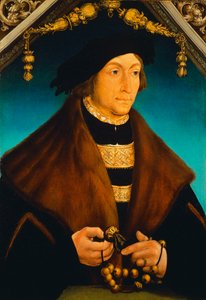 Porträt des Kurfürsten Georg von Wittelsbach, Bischof von Speyer von Hans Wertinger