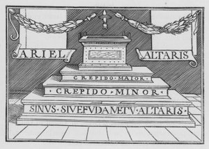 Gottes Herrlichkeit kehrt in den Tempel zurück, Ezechiel XLIII, 4 von Hans after Holbein the Younger