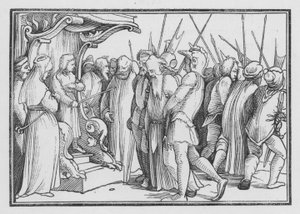 Geschichte von Susanna, Susanna I, 45 von Hans after Holbein the Younger