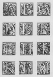 Holbeins Alphabet von Hans after Holbein the Younger
