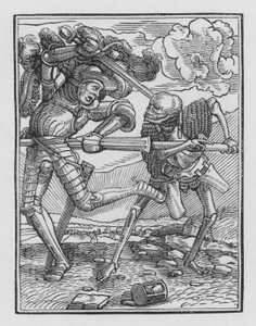 Holbeins Totentanz: Der Ritter von Hans after Holbein the Younger