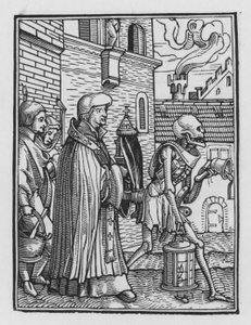 Holbeins Totentanz: Der Priester von Hans after Holbein the Younger