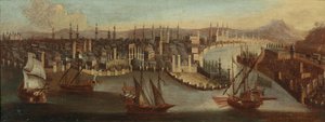 Ansicht von Konstantinopel von Hans de Jode