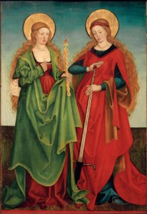 Die Heiligen Genoveva und Lucia