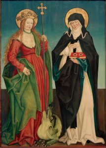 Die Heiligen Margareta und Ottilia