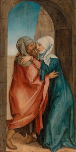 Begegnung von Joachim und Anna am Goldenen Tor von Hans von Kulmbach