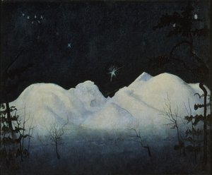 Winternächte in den Bergen