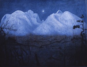 Winternächte in den Bergen von Harald Oscar Sohlberg