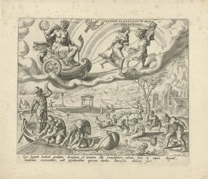 Luna, der Mond, und ihre Kinder (Die sieben Planeten) von Harmen Jansz Muller