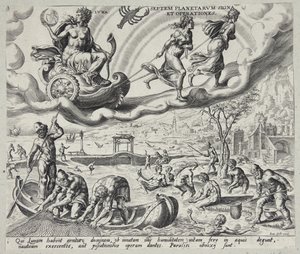 Luna, der Mond von Harmen Jansz. Muller