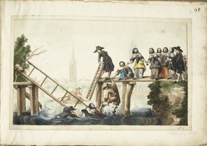 Die gebrochene Brücke von Harmen ter Borch