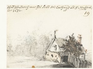 Haus in Enkhuizen von Harmen ter Borch