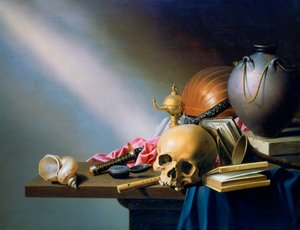 Eine Allegorie der Eitelkeiten des menschlichen Lebens, ca. 1640
