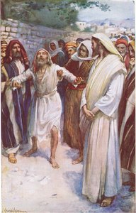 Bartimäus, Illustration aus Harold Copping Bilder: Die Kronen-Serie, ca. 1920er